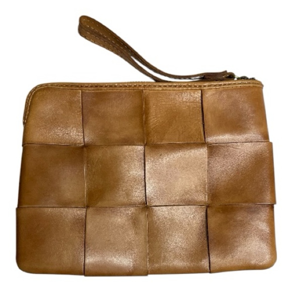 Patricia Nash Woven Leather Wristlet - Picture 2 of 5